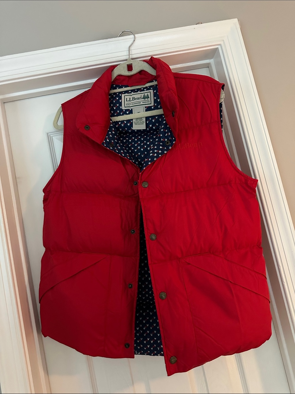 LL Bean trail model down vest